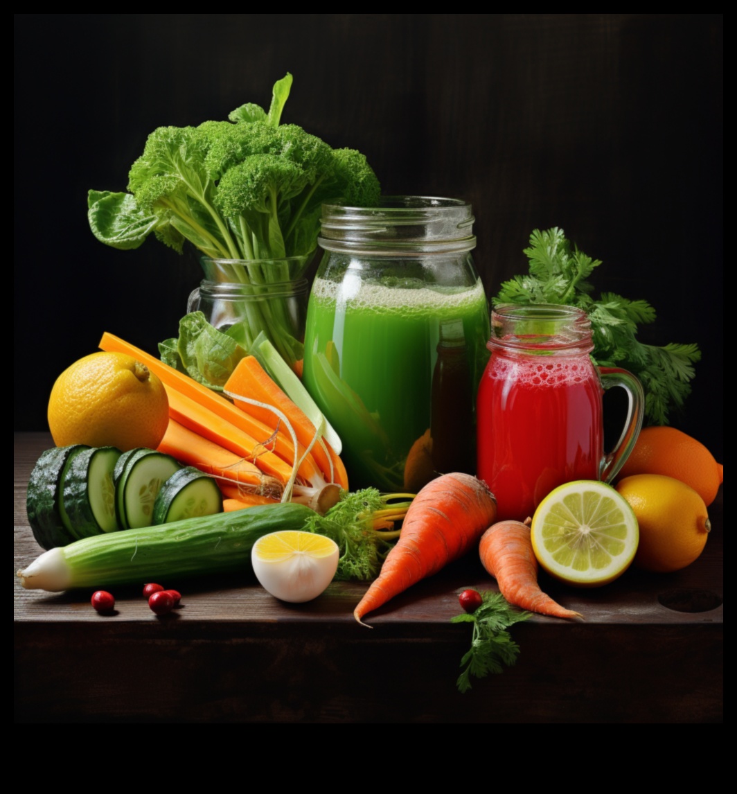 Green Elixir Magic: Εξερευνώντας τη δύναμη των φρέσκων χυμών λαχανικών