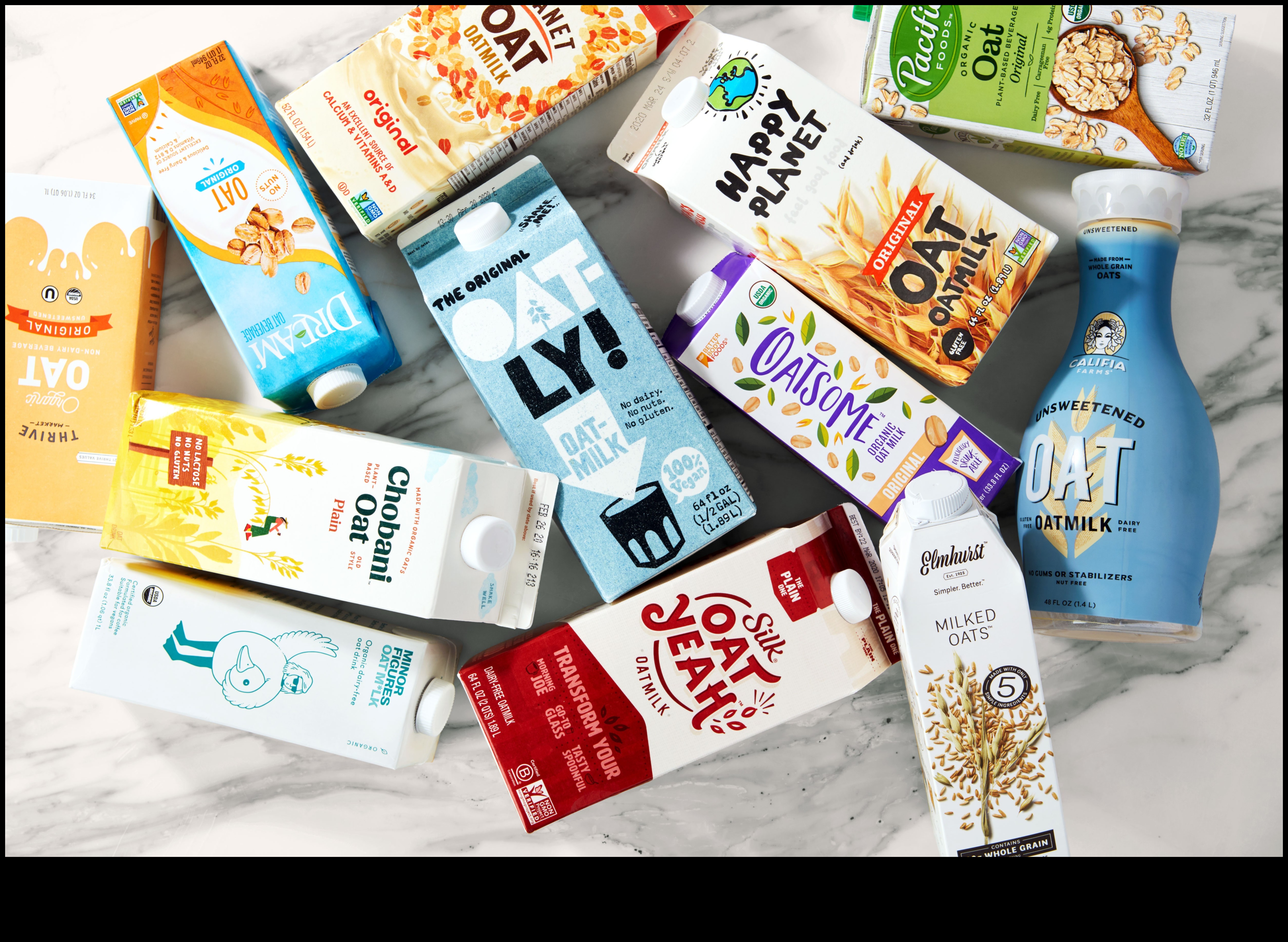 Creamy and Dreamy: Εξερευνώντας τον κόσμο των ποικιλιών γάλακτος βρώμης