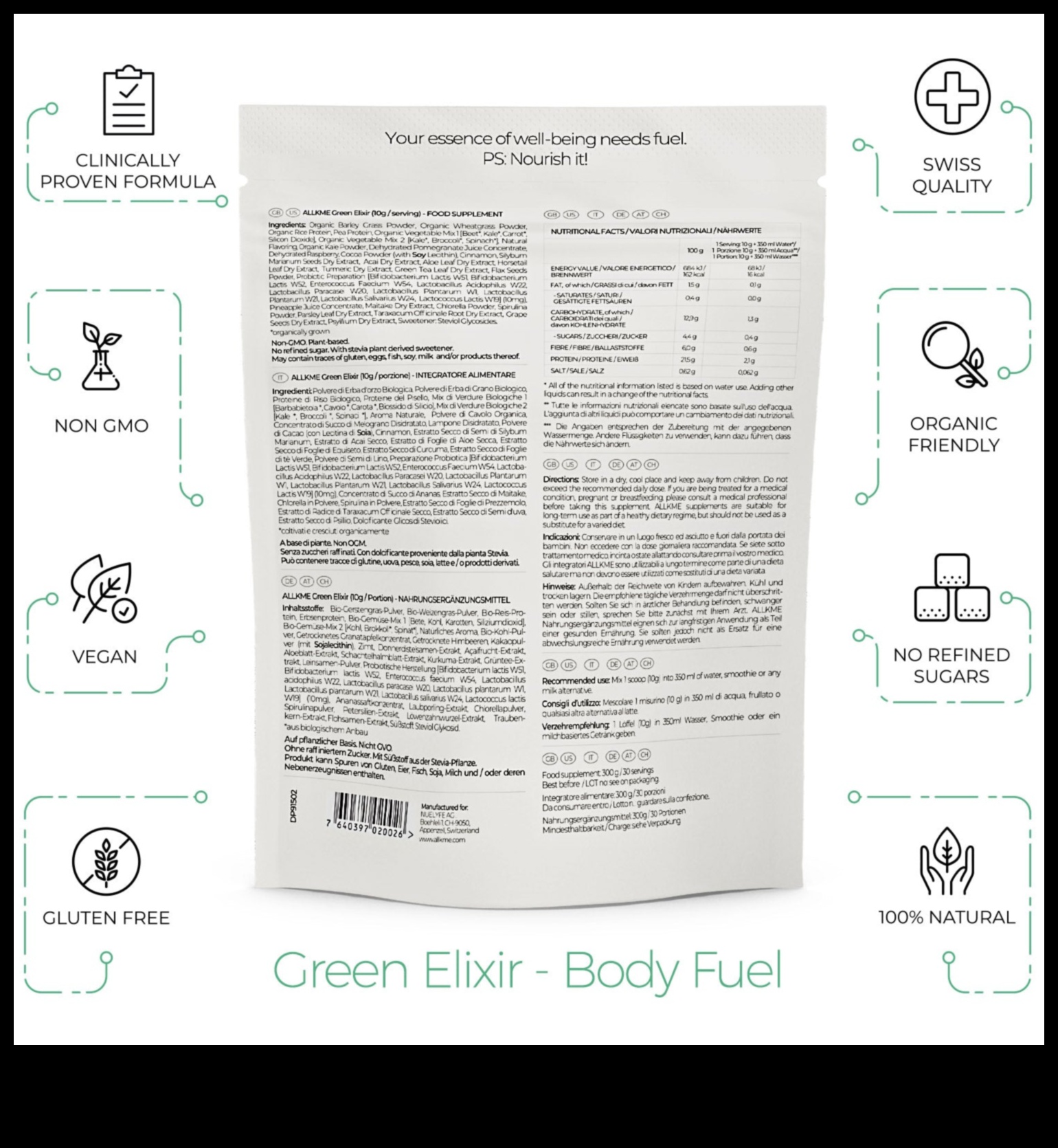 Ανανέωση και επαναφόρτιση: Θρέφοντας το σώμα σας με ελιξίρια χαμηλών θερμίδων