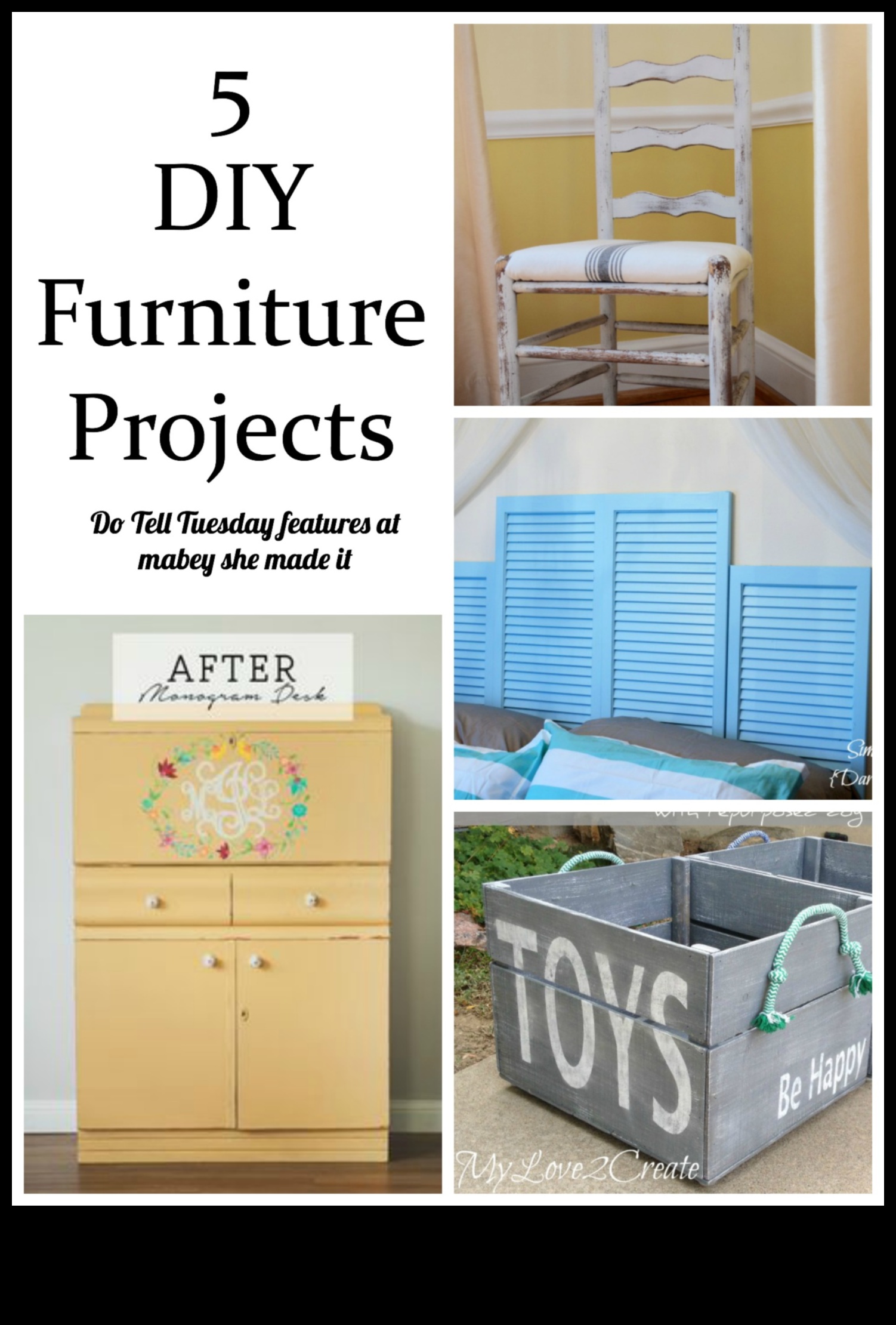 Χειροτεχνίες DIY για έπιπλα DIY: Δημιουργήστε τη δική σας διακόσμηση σπιτιού