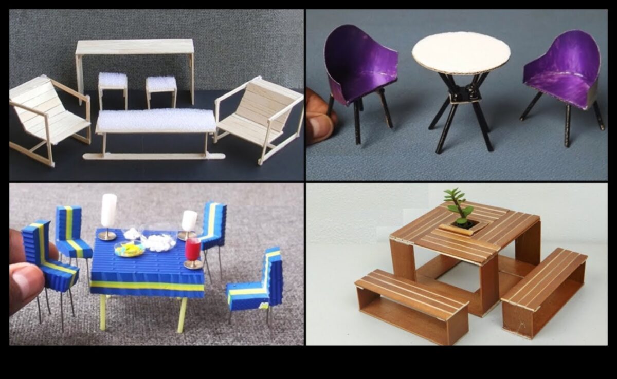 Χειροτεχνίες DIY για έπιπλα DIY: Δημιουργήστε τη δική σας διακόσμηση σπιτιού