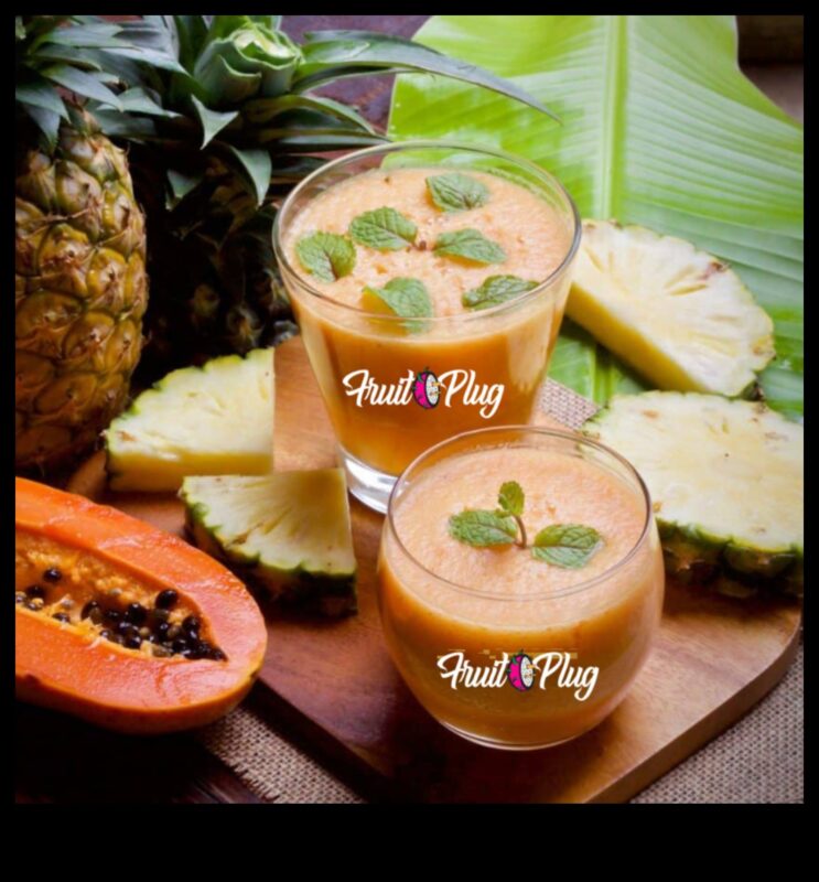 Tropical Escape: Μεταφέρετε τον εαυτό σας με Smoothies εξωτικών φρούτων