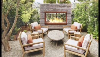 Rustic Chic: Κομψά έπιπλα για το υπαίθριο καταφύγιό σας